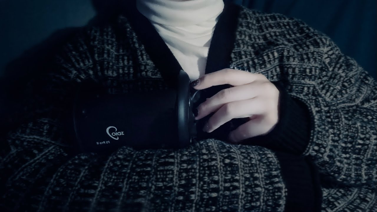 ASMR｜ゼロ距離吐息×耳カリカリ。低音猫声でゾクゾク甘やかし【囁き】