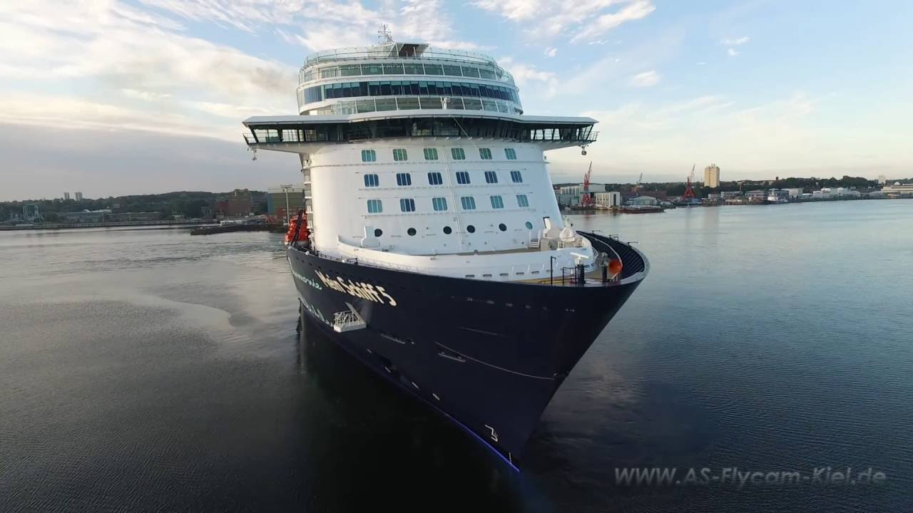 Mein Schiff 5 Ankunft In Kiel Am 14 Juli 2016