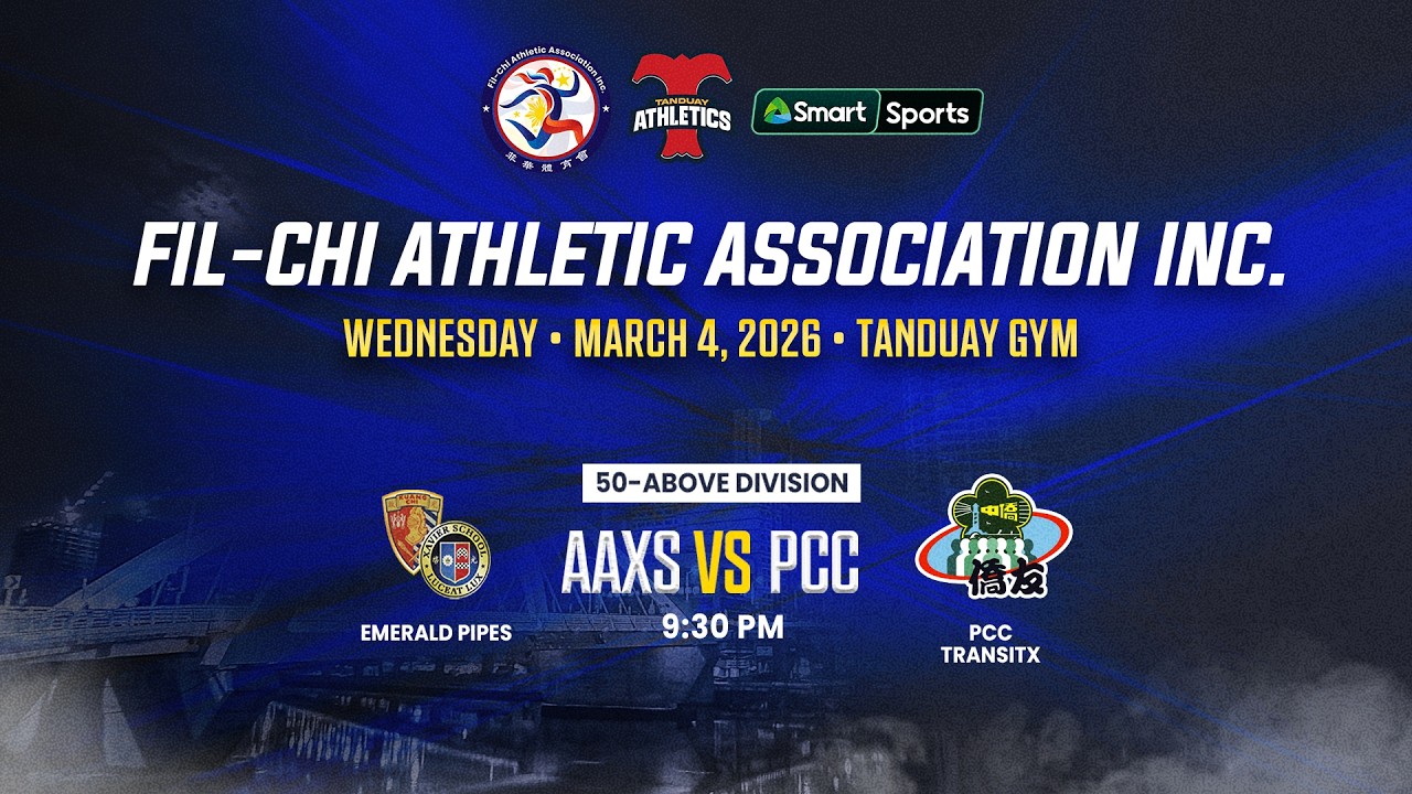 LIVE: Fil-Chi Athletic Association Inc.: 50 above Division