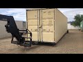 Container moving solutions cheetahlift fork attachment