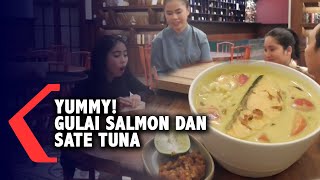 Mantap Santap Gulai Salmon Dan Sate Tuna Sambil Baca Novel