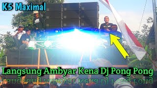 Owner K5Maximal Ambyar saat operatornya putar DJ Pong Pong