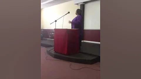 Min Angela McFarland ministers
