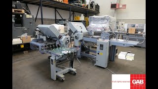 Stahl T52 paper folder from Gab Supplies Ltd   16 pages folder   1999