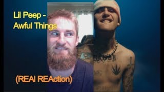 Lil Peep - Awful Things ft. Lil Tracy (REAction)