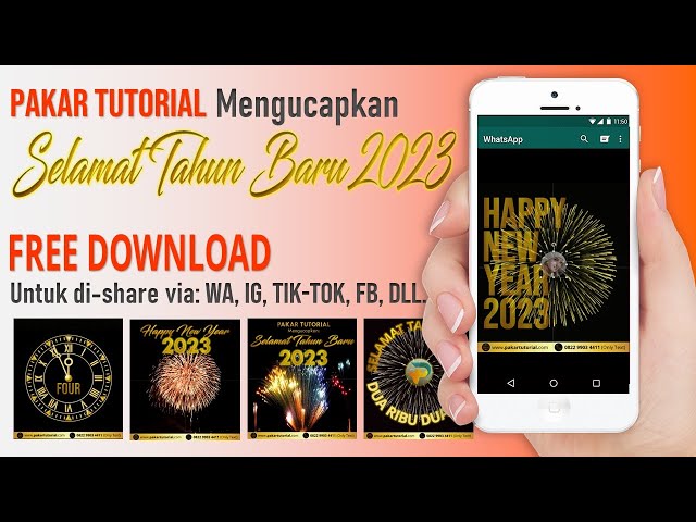 Free Download Ucapan Selamat Tahun Baru 2024 dari Pakar Tutorial class=