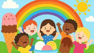 Ice Cream song for kids| Nursery Rhymes & Children Songs | Happy Tots #childrensongs #toddlersongs