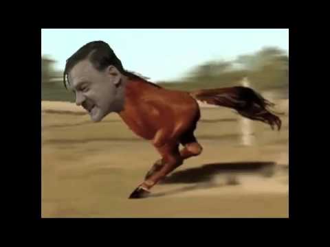 Hitler the Retarded Running Horse - YouTube