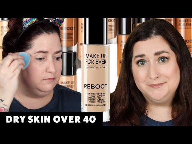 lektie tsunamien Hollywood MAKE UP FOR EVER REBOOT FOUNDATION | Dry Skin Review & Wear Test - YouTube