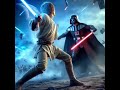 Darth Vader vs Skywalker #darthvader #skywalker #edit #starwars #marvel #shorts #ai #avengers #dc