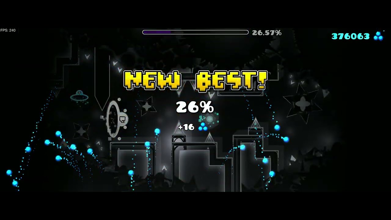 My first Geometry Dash clip please watch - YouTube