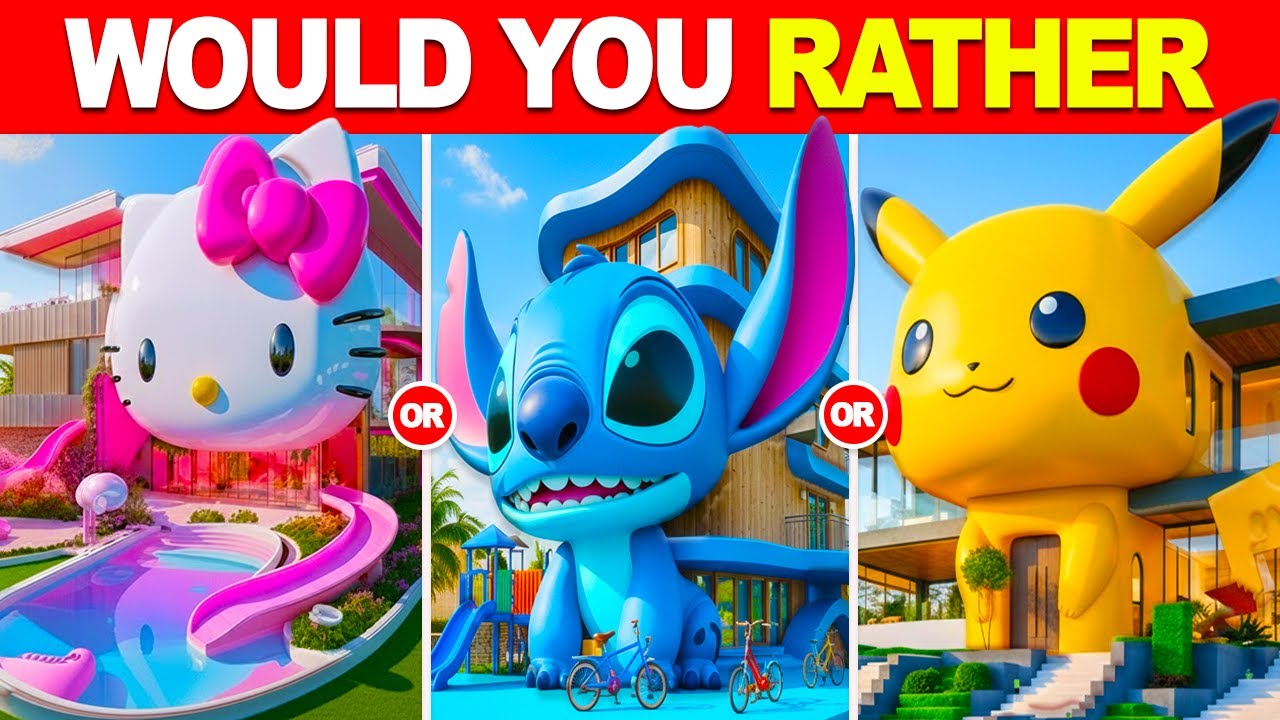 Would You Rather Build Your Dream House? 🏡🤩 | Luxury Mansion Challenge ...