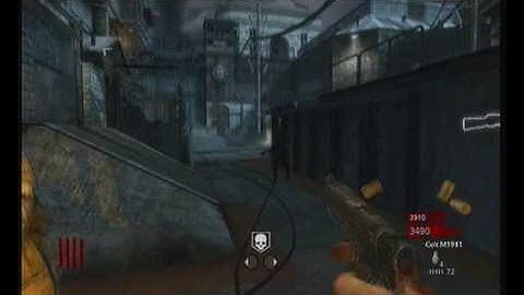 COD:WAW - Nazi zombies - Der Riese - Gameplay Part 1