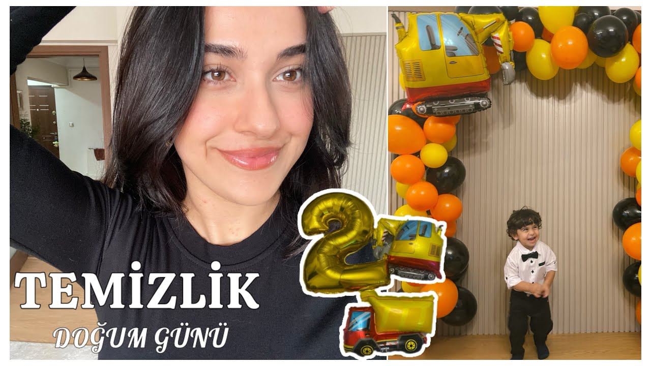 VLOG | dip köşe temizlik, Pars 2 yaşında , doğum günü hazırlığı
