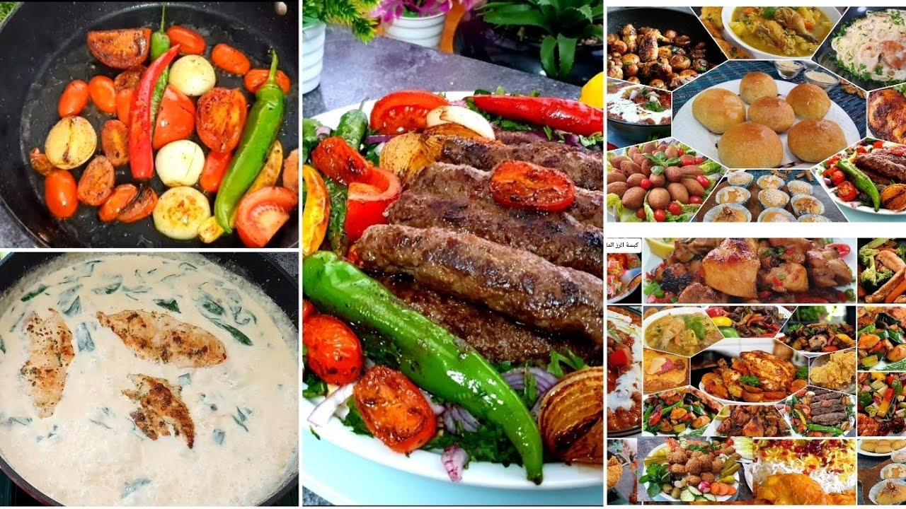 اسهل واسرع واجمل وصفات اكل على اليوتيوب كباب المقلاة +صدر دجاج بالكريمة
