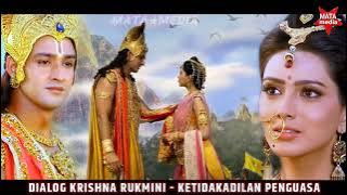 DIALOG KRISHNA RUKMINI - KetidakAdilan Para Penguasa // Alur Film India Mahabharata