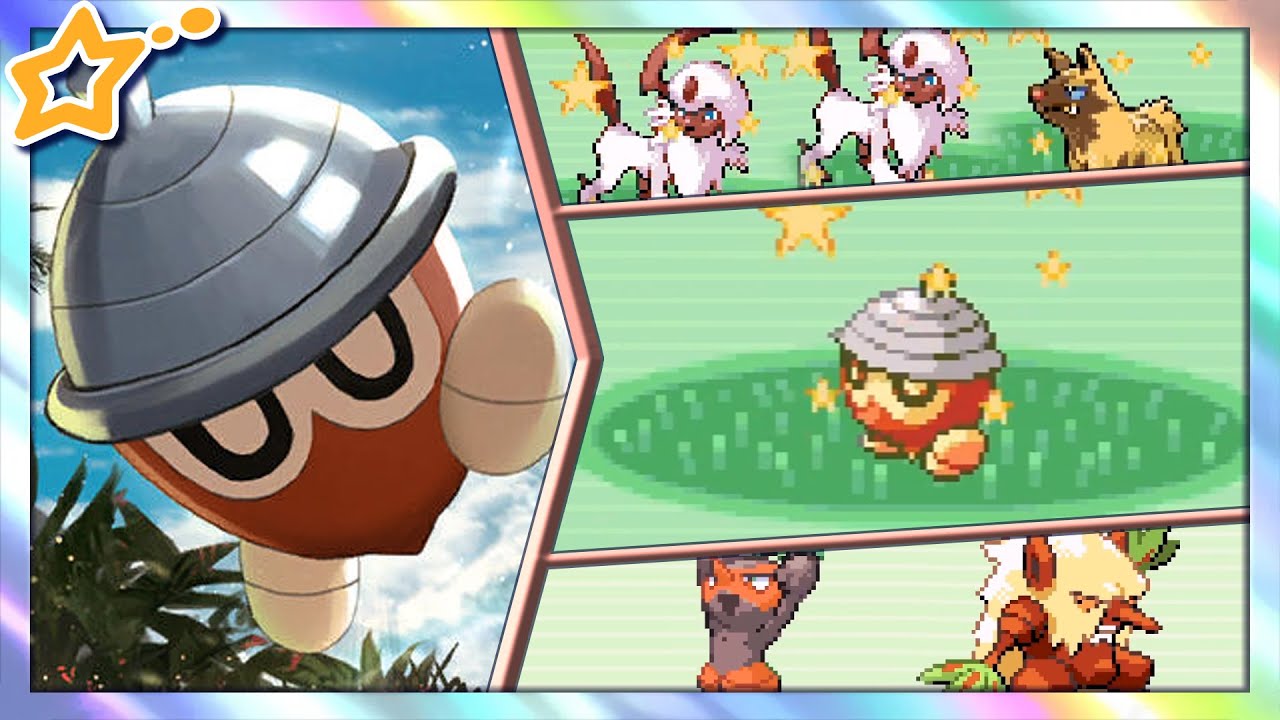 Live shiny Seedot (+ Phases & Evos) on Pokémon Emerald after 3,449 RE's!