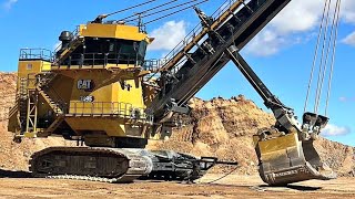 The Mining Site is filled With Cat 7495 & Bucyrus 495 HR Shovels by Mining M.E Equipment 5,772 views 2 months ago 5 minutes, 52 seconds