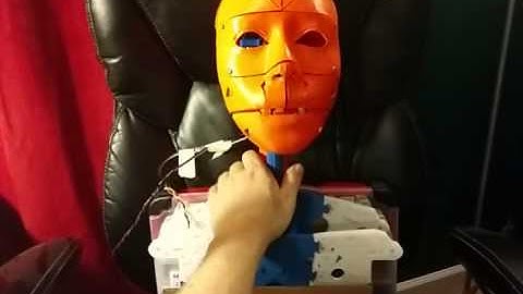 InMoov 3D Printed Robot Raspberry Pi Part 2