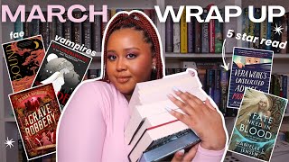 FINALLY A 5 STAR READ 🌟📚|| March Wrap Up