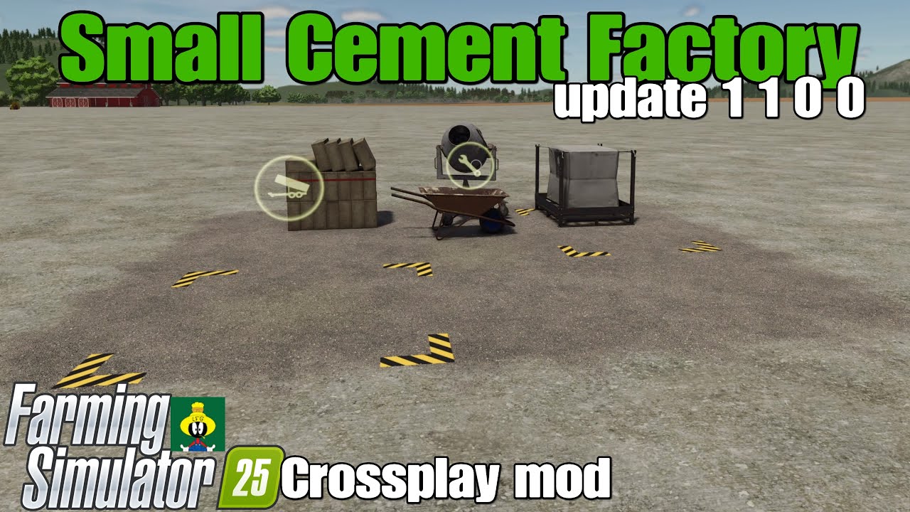Малый цементный завод / ОБНОВЛЕНИЕ FS25 29/25 сентября