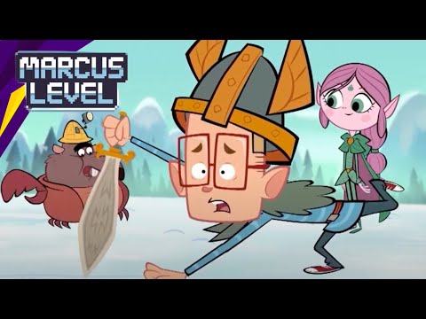 Bobsled Race vs Vipkrad and more episodes! | Marcus Level | Cartoons for Kids