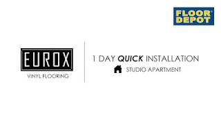 Eurox Vinyl 1-Day Quick Installation : Studio Apartment