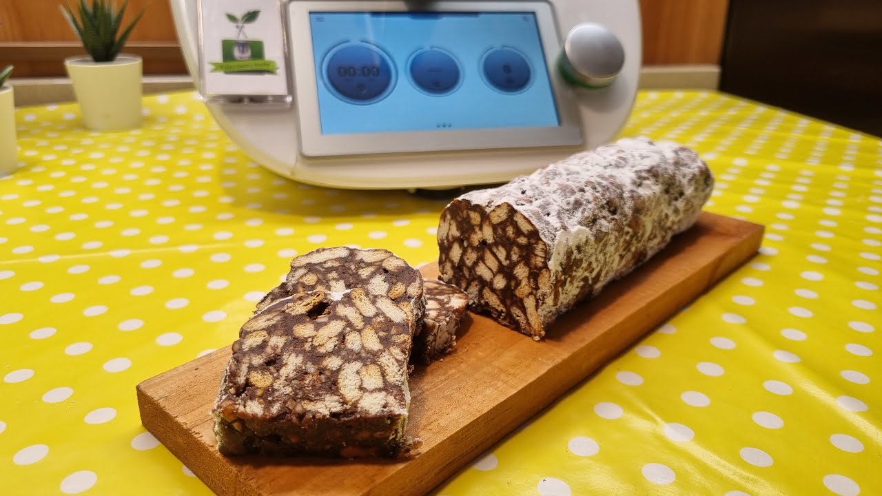 salame al cioccolato senza uova bimby
