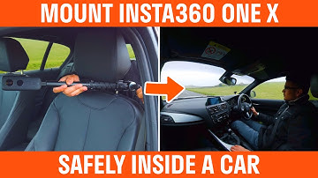 How To Mount The Insta360 ONE X Inside A Car Tutorial