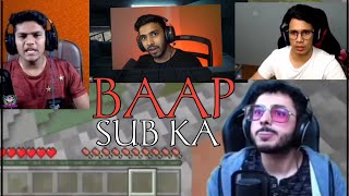 funny moments @CarryMinati  @BeastBoyShub  @triggeredinsaan @GamerFleet @YesSmartyPie