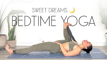 15 Min Bedtime Yoga for Relaxation and BETTER SLEEP!🌙