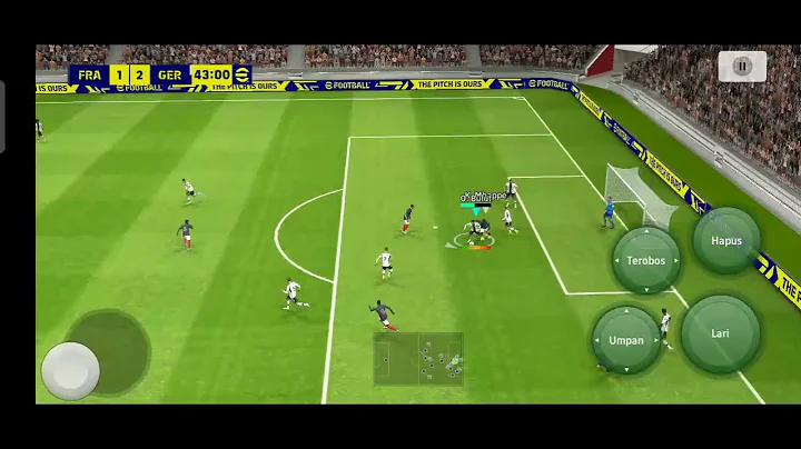 Francis vs Jerman skor 1: 2 Babak I