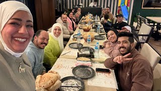 وأخيرا بعد ٣٠سنة أول مرة نتسحر بره البيت🤣جمعنا العيلة الساعة٣الفجر💃🏼