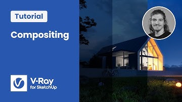 V-Ray for SketchUp tutorial — Lighting pt.6: light mixing & compositing