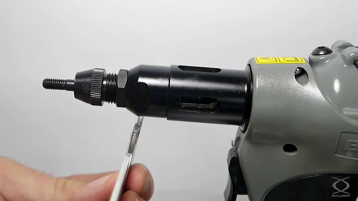 Battery tool RIVKLE® B2007 – How to replace the mandrel