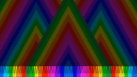 [Black MIDI] Tetris Theme C - 64 Million Notes