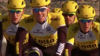 Steven Kruijswijk training in Alicante with team