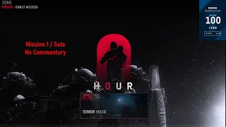 Zero Hour - Terror House (Solo) | Mission 1 | Early Access Game | No Commentary