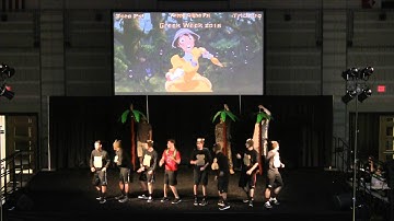 Greek Week 2016 Skit by Delta Delta Delta, Kappa Alpha Psi and Zeta Psi