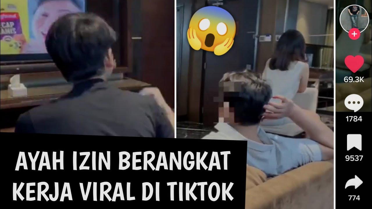 AYAH IZIN BERANGKAT KERJA VIRAL DI TIKTOK