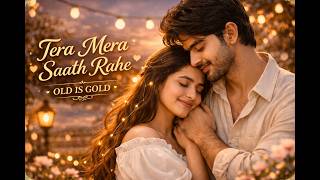 Tera Mera Saath Rahe💕 Old Is Gold | Romantic Reprise | AI Cover Hindi Song