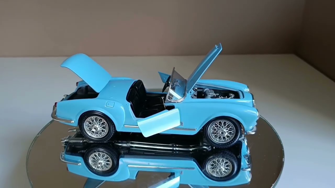 Lancia Aurelia B24 SPIDER 1955 car_models1.18 - YouTube