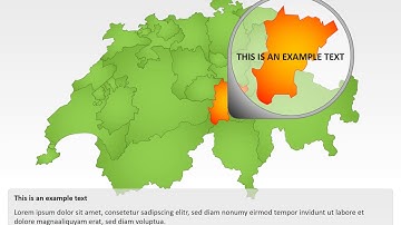 Download Switzerland Keynote maps - Switzerland maps