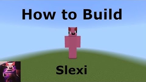 |How to Build Slexi (v.1)| Minecraft Skin Tutorials