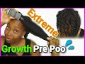 PRE POO GROWTH OIL ROUTINE|Natural Hair Growth