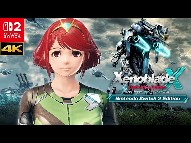 Xenoblade Chronicles X DE Switch 2] Play Planet Mira in 4K High