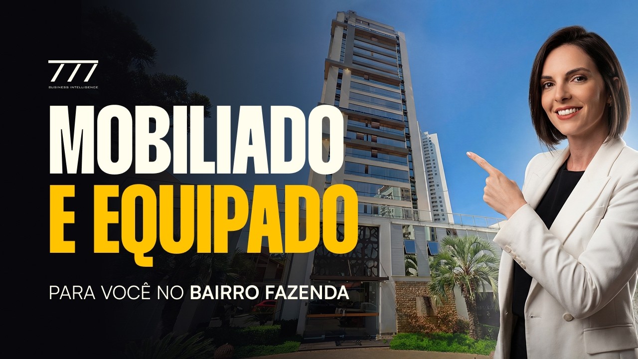 Apartamento Moderno com Suíte + 2 Dormitórios e 2 Vagas em Itajaí – Pronto para Morar.