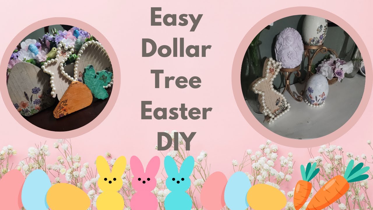 Easy Dollar Tree Easter DIY - YouTube