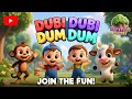 Dubi Dubi Dum Dum 🎵 | Animal Sounds Song for Kids | Fun Learning Nursery Rhyme