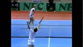 McEnroe Backhand Volley